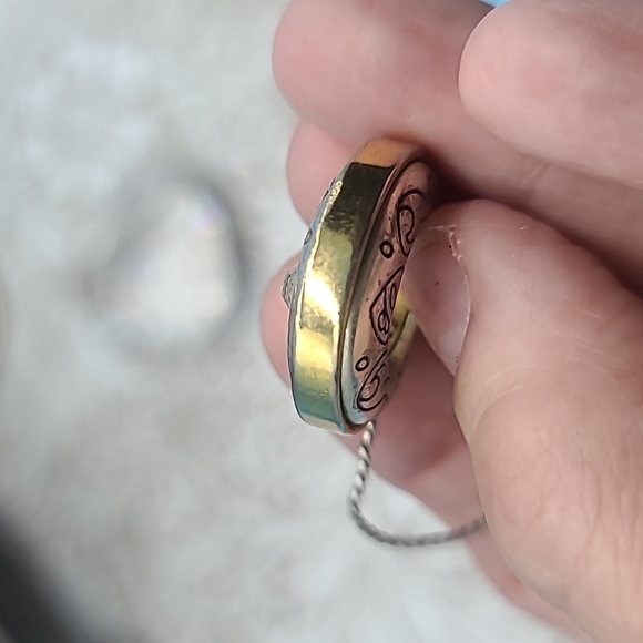 Brighton "ARIES Collection" Two-Tone Swarovski Crystal & Scrollwork Pendant Neck - Picture 11 of 15